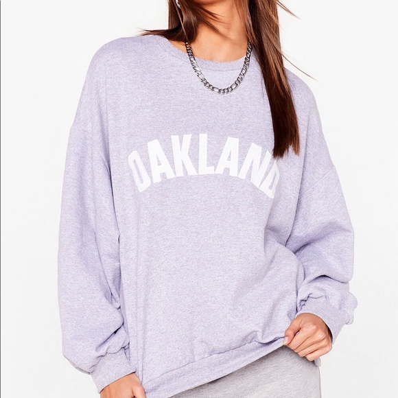 Nasty Gal Tops - Oakland Sweatshirt